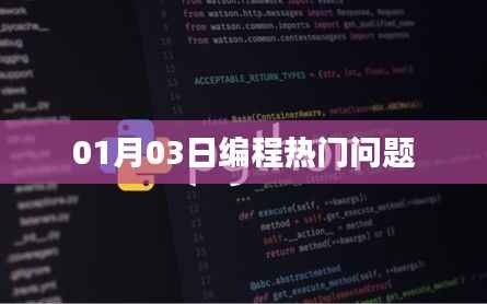 编程热门问题解析(日期标注)